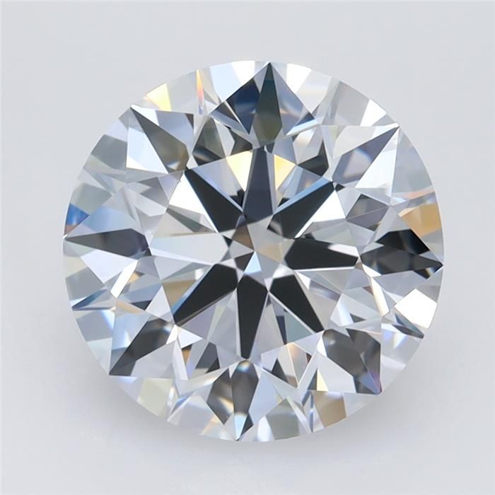 3.19ct Round F VVS2 Lab-Grown Diamond