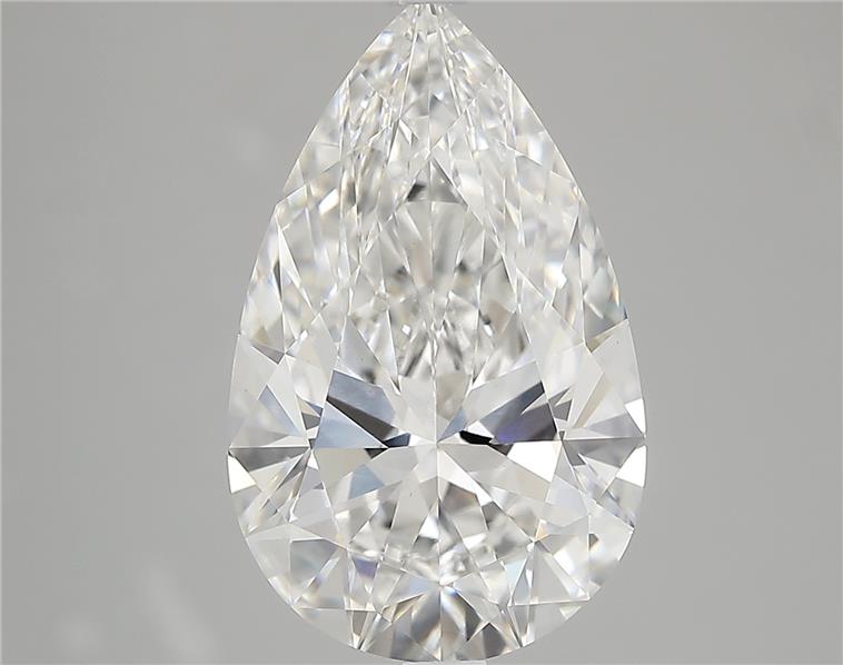 4.3ct Pear F VS1 Lab-Grown Diamond