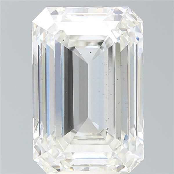 10.26 Carat EMERALD Shape H Colour VS2 Clarity  Cut - White Lab Diamond - 39531