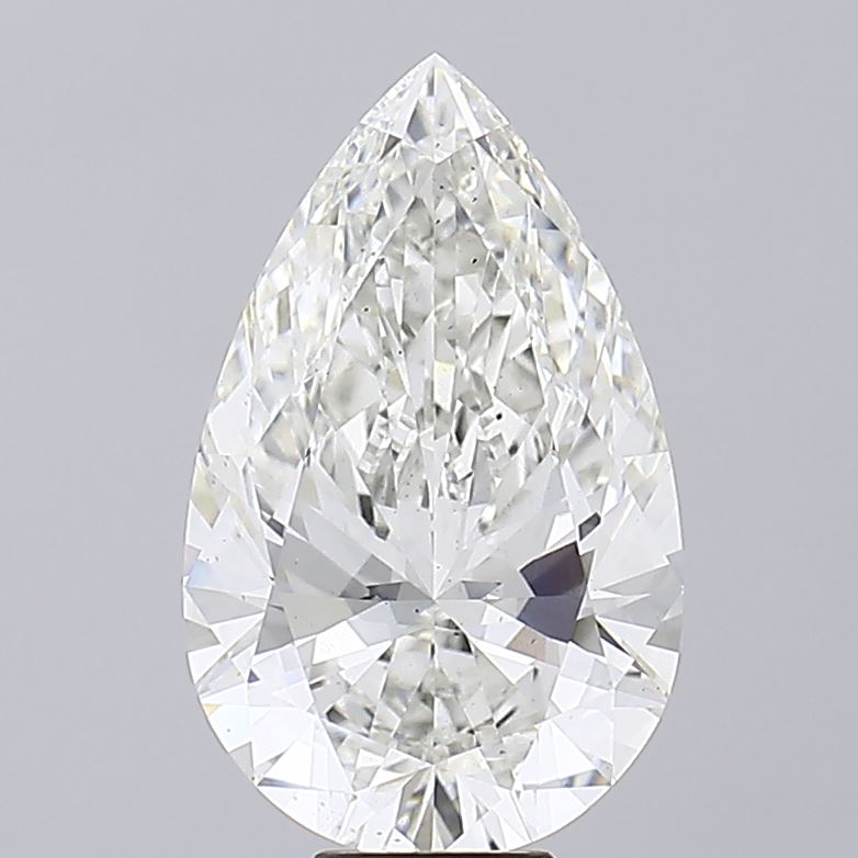 10.01 Carat PEAR Shape G Colour VS2 Clarity  Cut - White Lab Diamond - 2397375