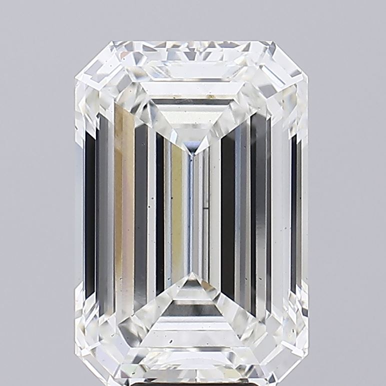 10.03 Carat EMERALD Shape G Colour VS2 Clarity  Cut - White Lab Diamond - 2397381