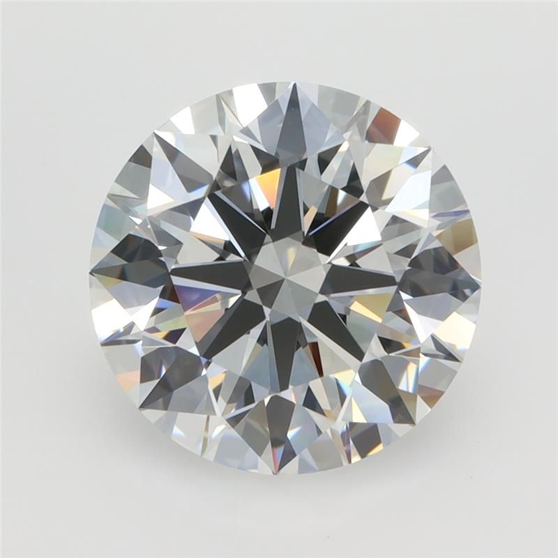 4.16ct Round F VVS2 Lab-Grown Diamond