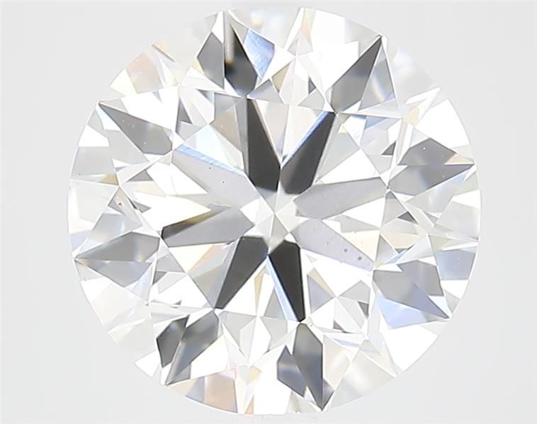 4.64ct Round F VS2 Lab-Grown Diamond