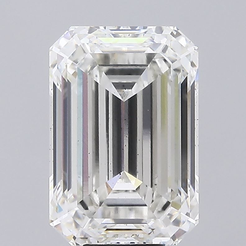 11.03 Carat EMERALD Shape G Colour SI1 Clarity  Cut - White Lab Diamond - 2397382