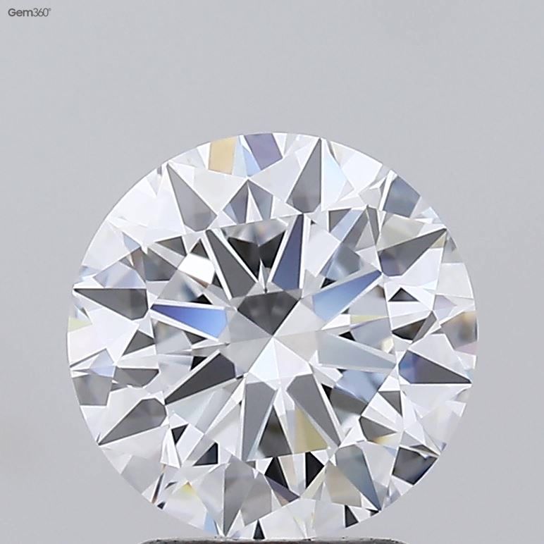 2.4ct Round F VVS2 Lab-Grown Diamond
