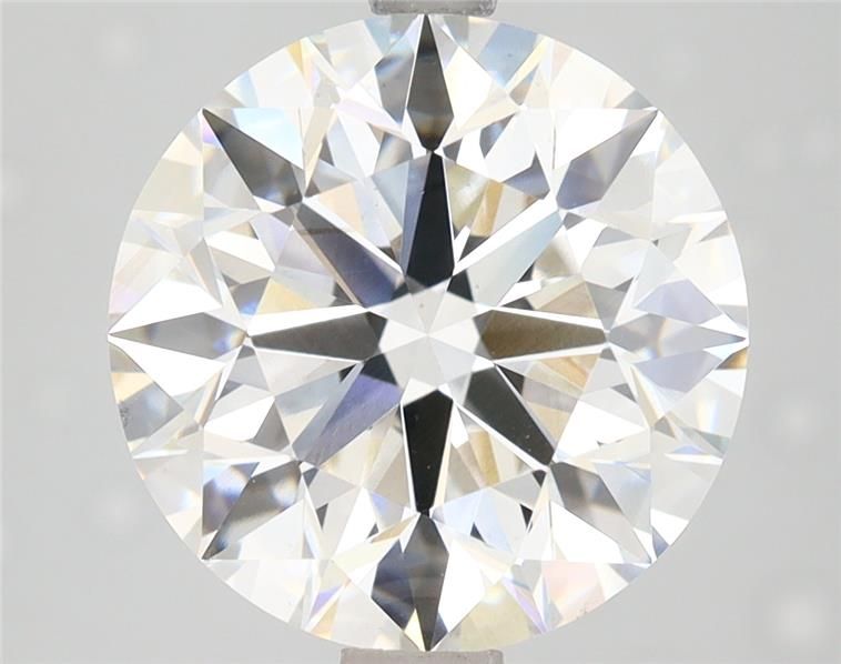 4.47ct Round F VS2 Lab-Grown Diamond