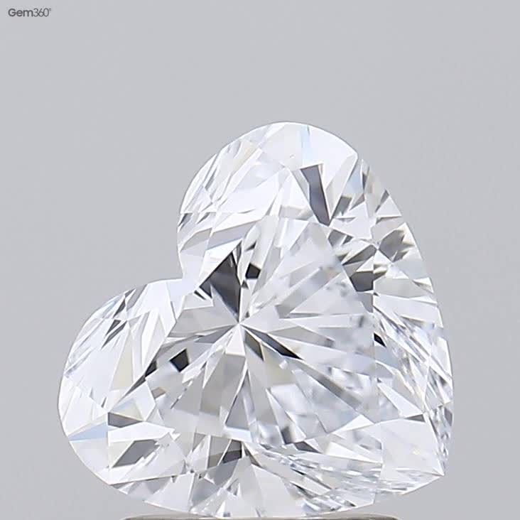 2ct Heart E VVS2 Lab-Grown Diamond