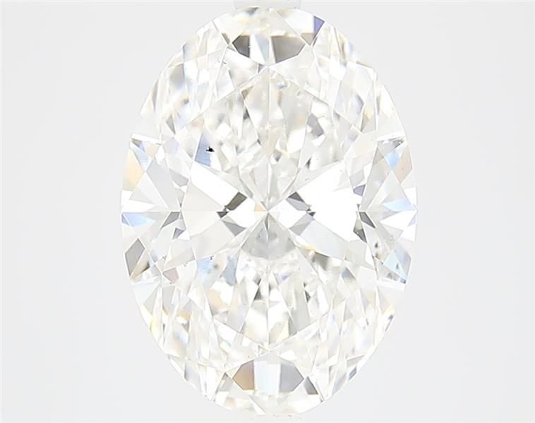 3.78ct Oval F VS2 Lab-Grown Diamond