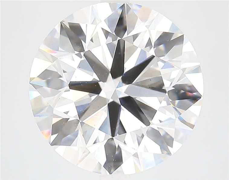 6.58ct Round F VS2 Lab-Grown Diamond