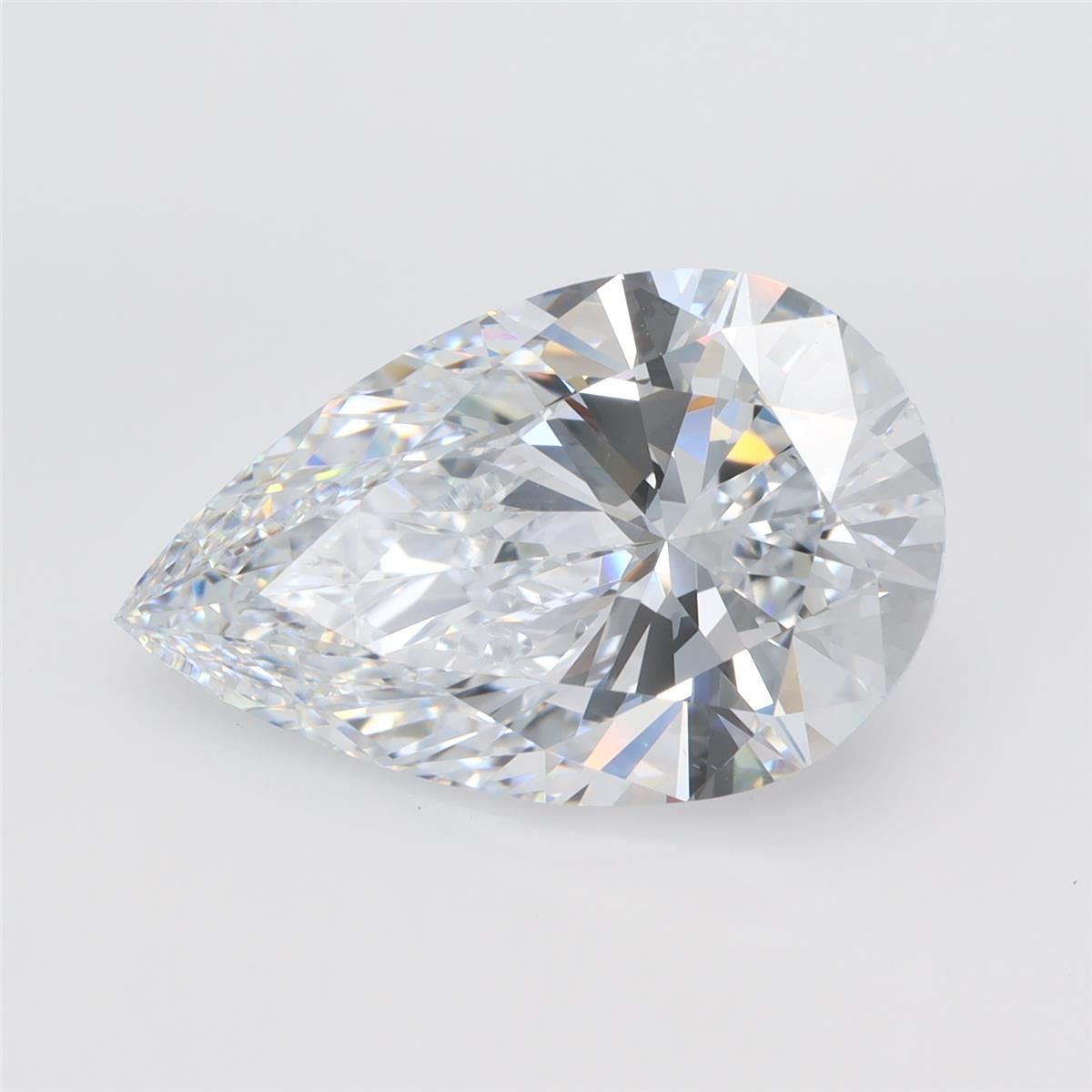 6.05ct Pear F VS1 Lab-Grown Diamond