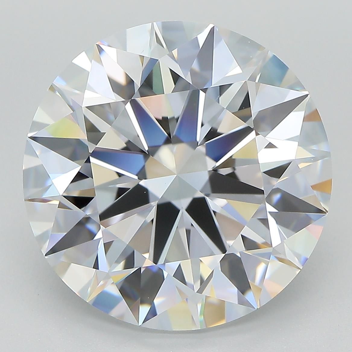 10.48 Carat ROUND Shape E Colour IF Clarity ID Cut - White Lab Diamond - 46113