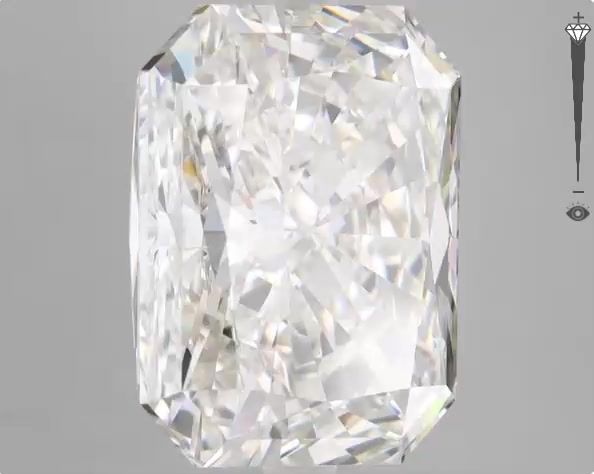 10.48 Carat RADIANT Shape H Colour VS1 Clarity  Cut - White Lab Diamond - 50061