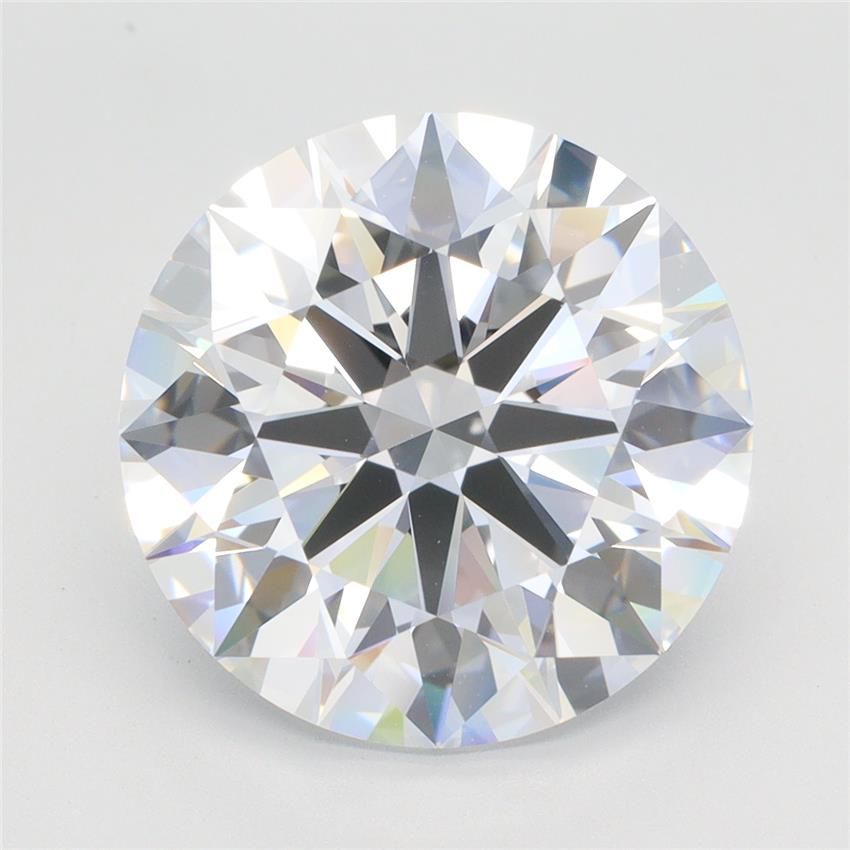 7.14ct Round F VVS1 Lab-Grown Diamond