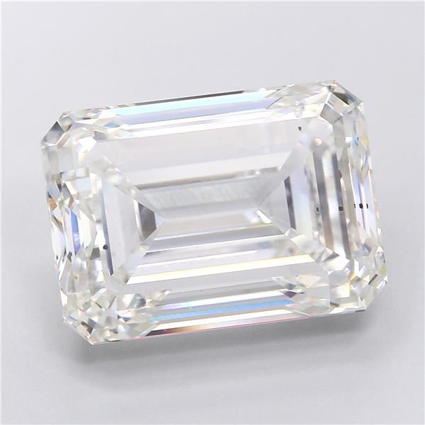 17.19 Carat EMERALD Shape G Colour VS2 Clarity  Cut - White Lab Diamond - 17950
