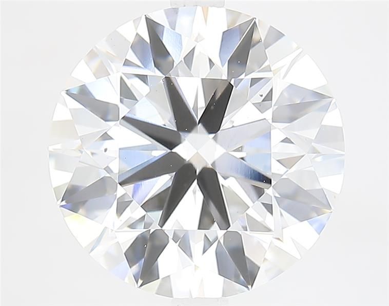 5.76ct Round F VS2 Lab-Grown Diamond