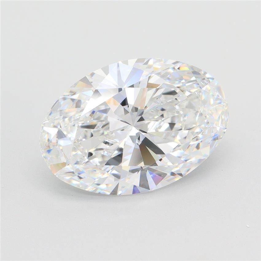 5.51ct Oval D VVS2 Lab-Grown Diamond