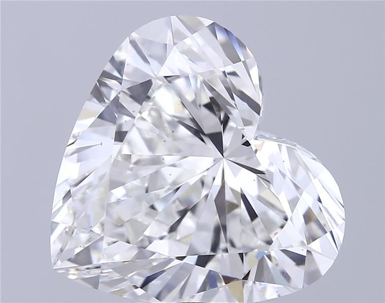 12.80 Carat HEART Shape F Colour VS1 Clarity  Cut - White Lab Diamond - 27335