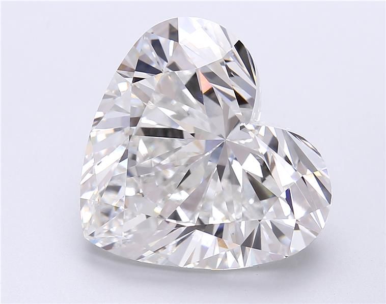13.72 Carat HEART Shape F Colour VS1 Clarity  Cut - White Lab Diamond - 27332