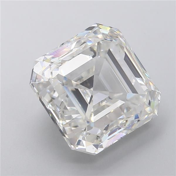 15.22 Carat ASSCHER Shape G Colour VS1 Clarity  Cut - White Lab Diamond - 27330