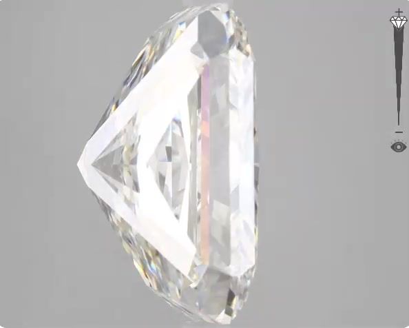 10.13 Carat RADIANT Shape H Colour VS1 Clarity  Cut - White Lab Diamond - 49671