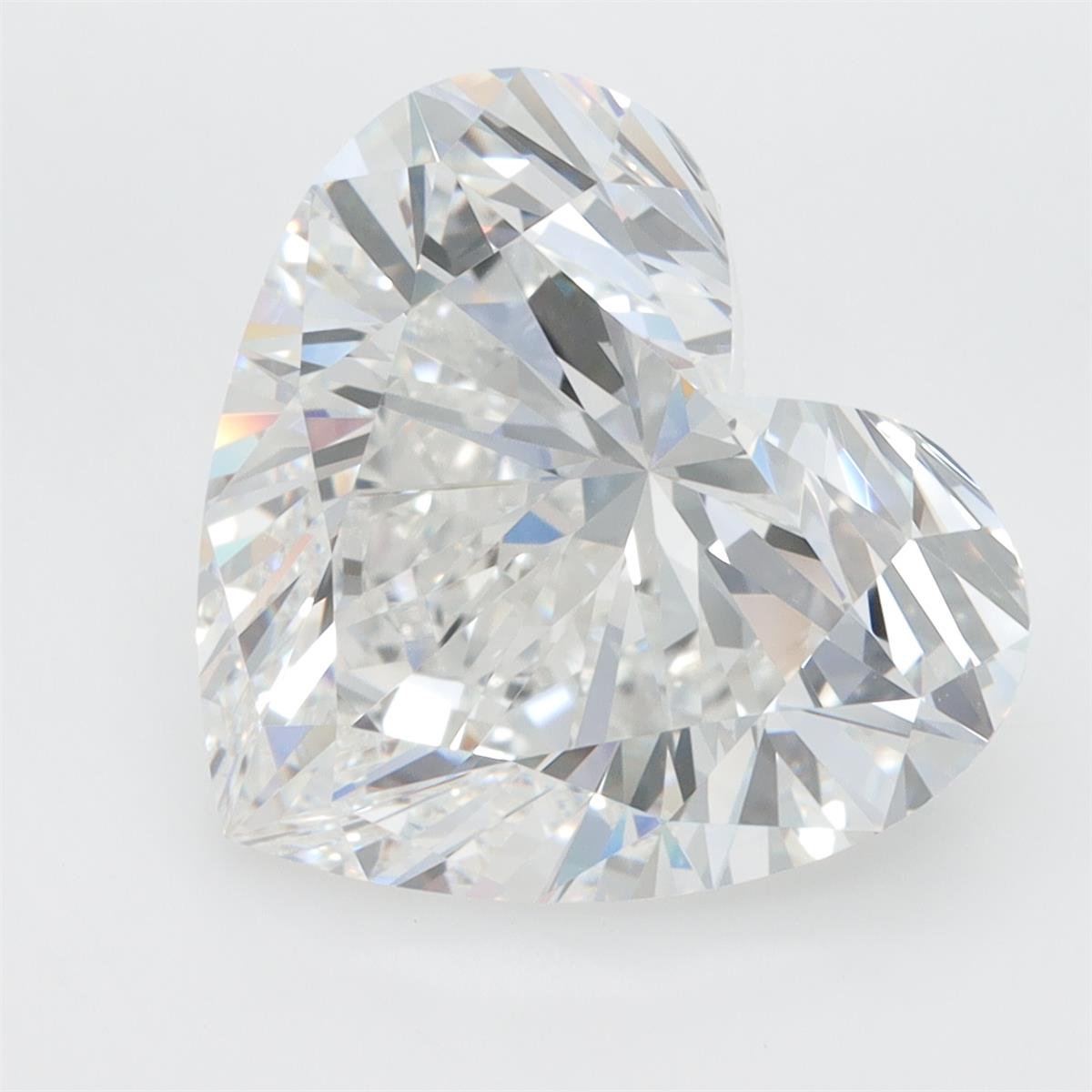 7.4ct Heart F VVS1 Lab-Grown Diamond