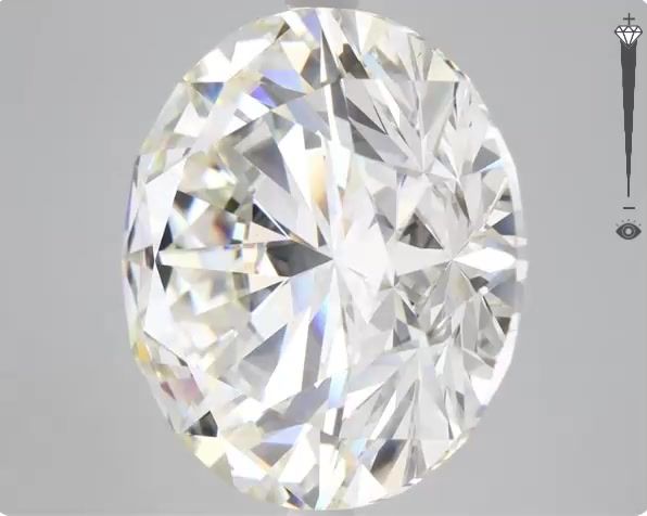 11.51 Carat ROUND Shape H Colour VS1 Clarity  Cut - White Lab Diamond - 49543
