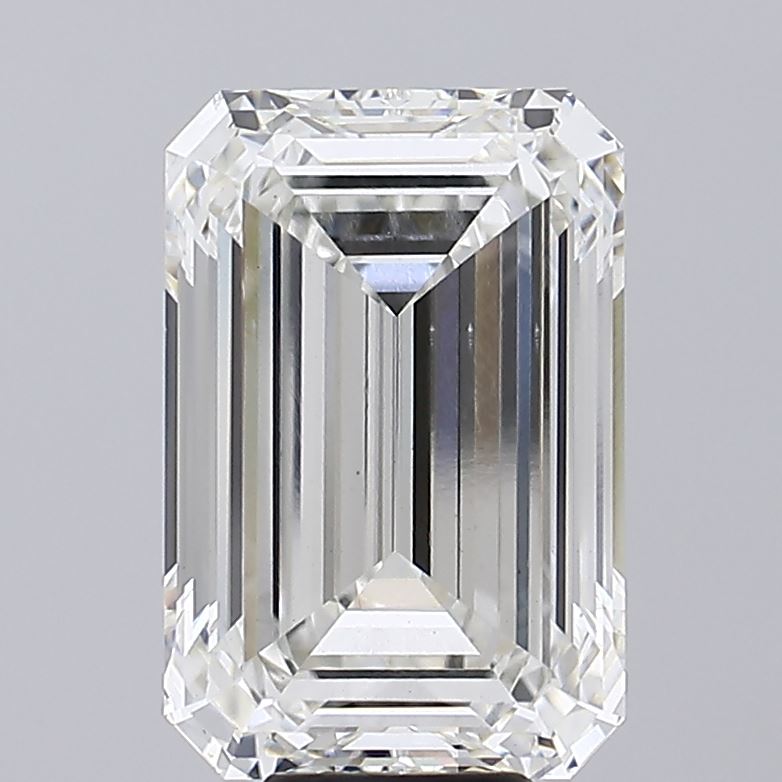 10.02 Carat EMERALD Shape G Colour VS1 Clarity  Cut - White Lab Diamond - 2397383