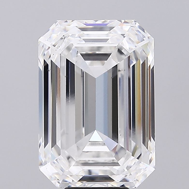 11.87 Carat EMERALD Shape F Colour VS2 Clarity  Cut - White Lab Diamond - 2397387