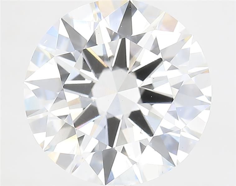 6.01ct Round F VS2 Lab-Grown Diamond