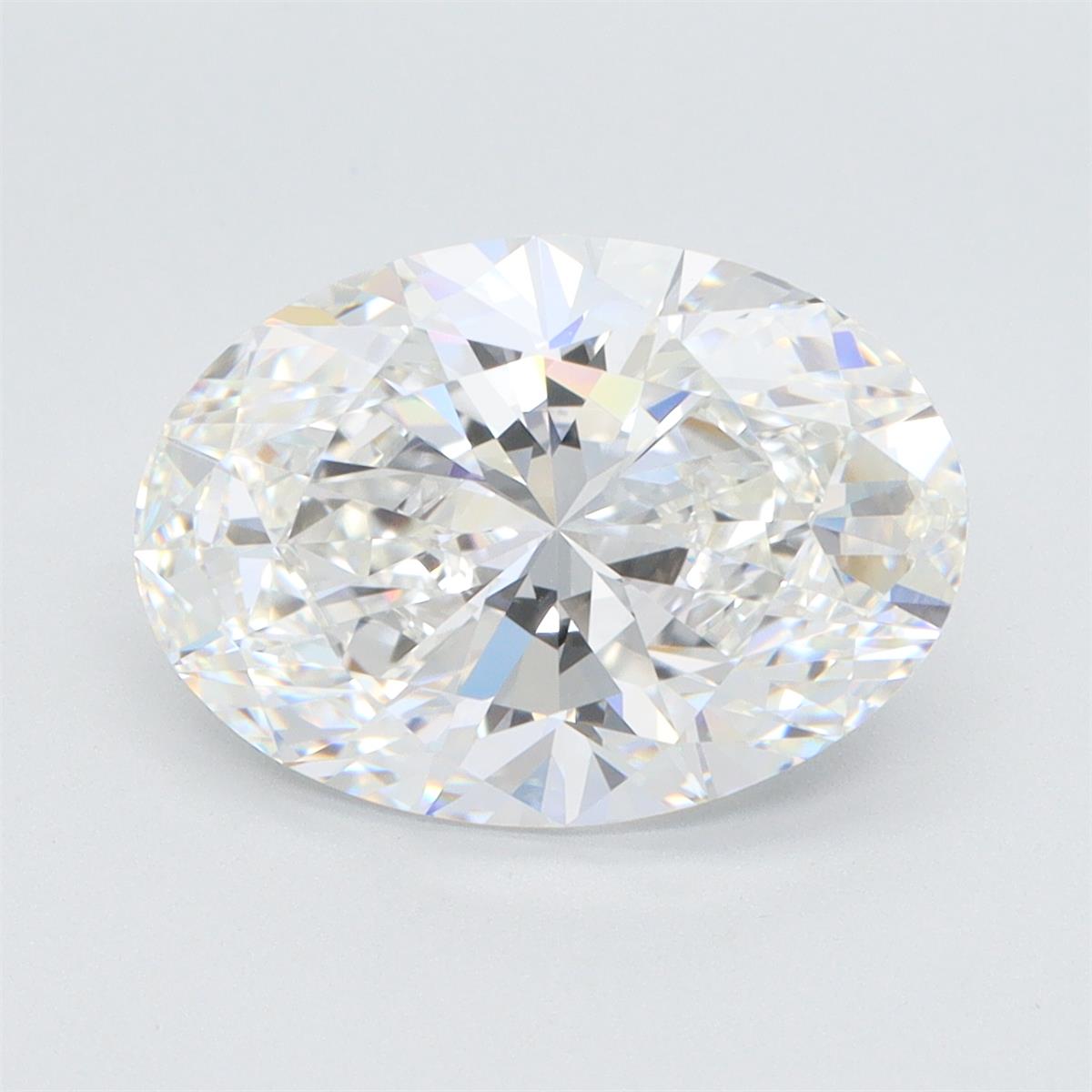 4.12ct Oval F VS1 Lab-Grown Diamond