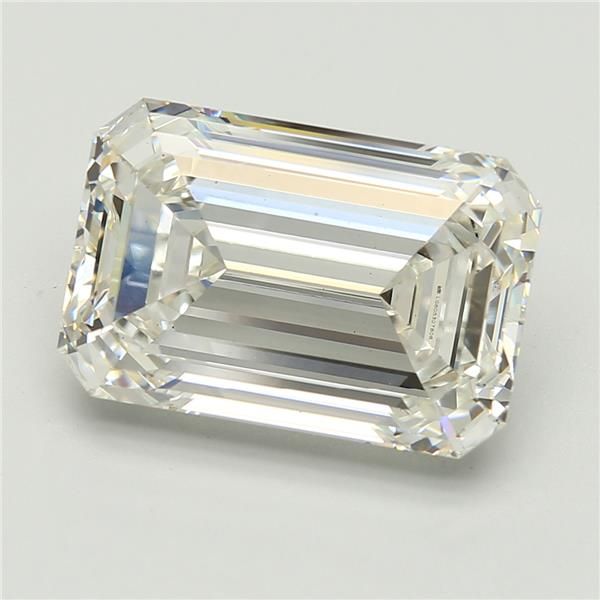10.18 Carat EMERALD Shape G Colour VS1 Clarity  Cut - White Lab Diamond - 139426