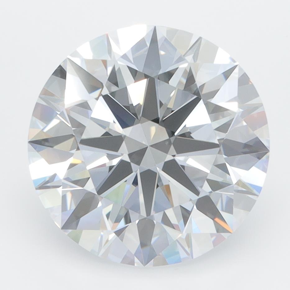 3.38ct Round F VVS1 Lab-Grown Diamond
