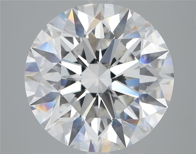 7.01ct Round D VS2 Lab-Grown Diamond
