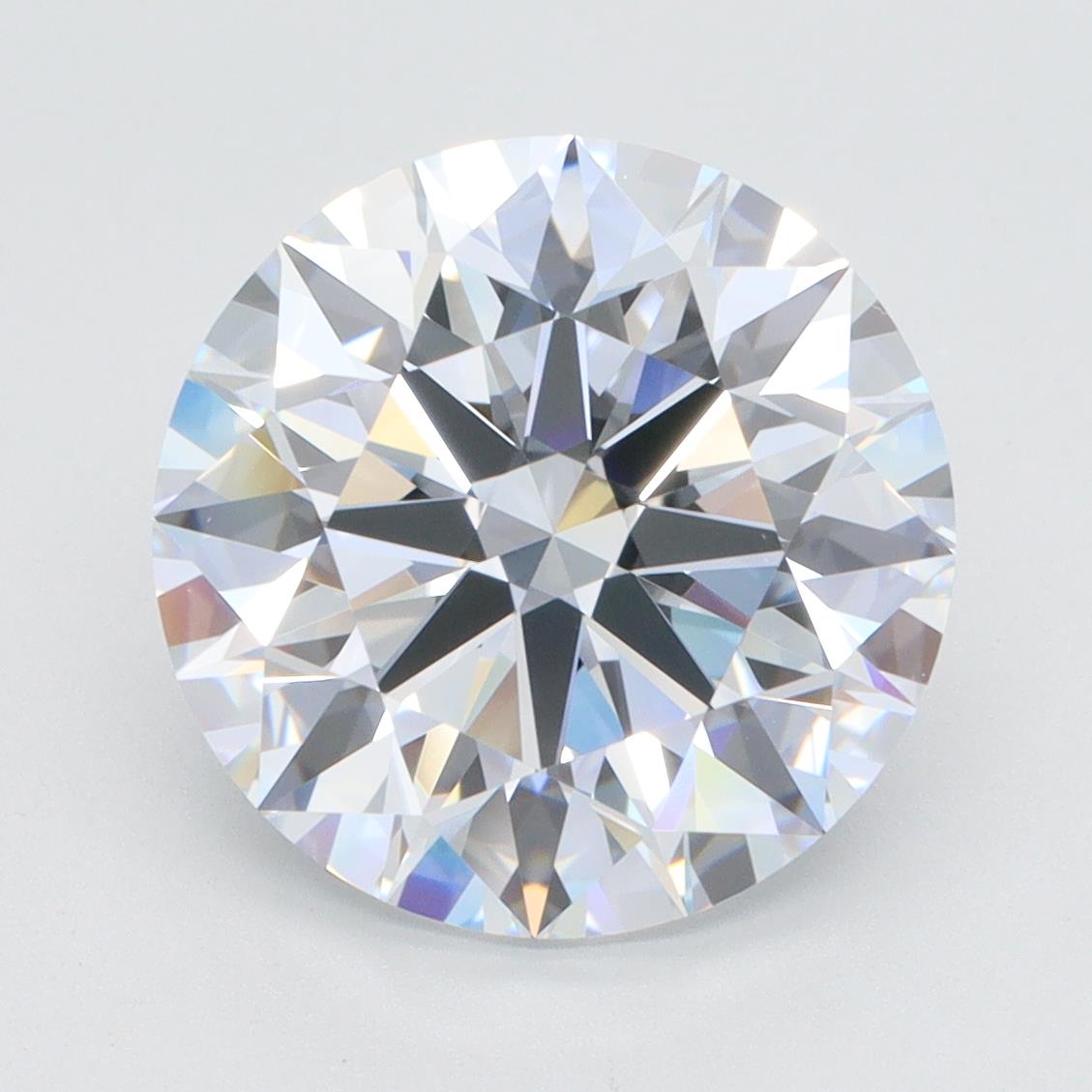 5.42ct Round F VVS1 Lab-Grown Diamond