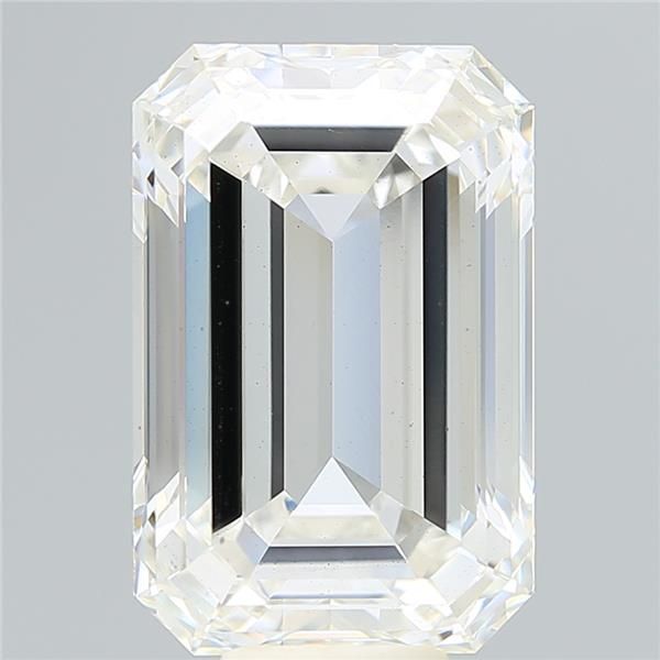 11.08 Carat EMERALD Shape G Colour VS2 Clarity  Cut - White Lab Diamond - 10725