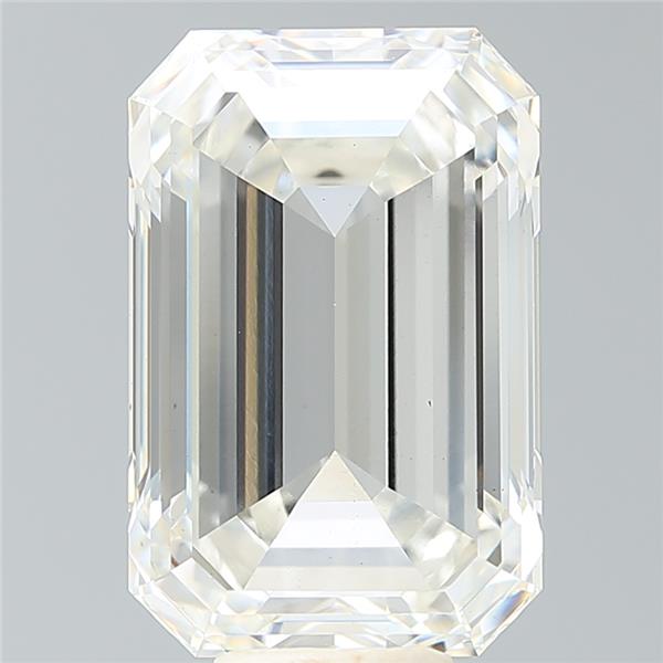 10.04 Carat EMERALD Shape H Colour VS1 Clarity  Cut - White Lab Diamond - 10723