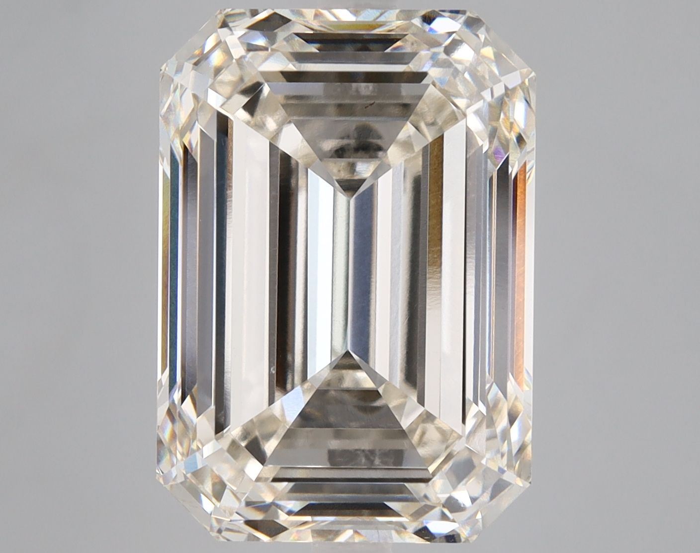 11.07 Carat EMERALD Shape K Colour VS1 Clarity  Cut - White Lab Diamond - 2397402