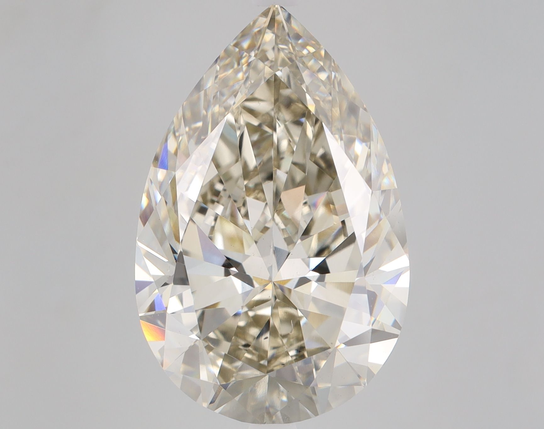 10.01 Carat PEAR Shape K Colour VS2 Clarity  Cut - White Lab Diamond - 2397405