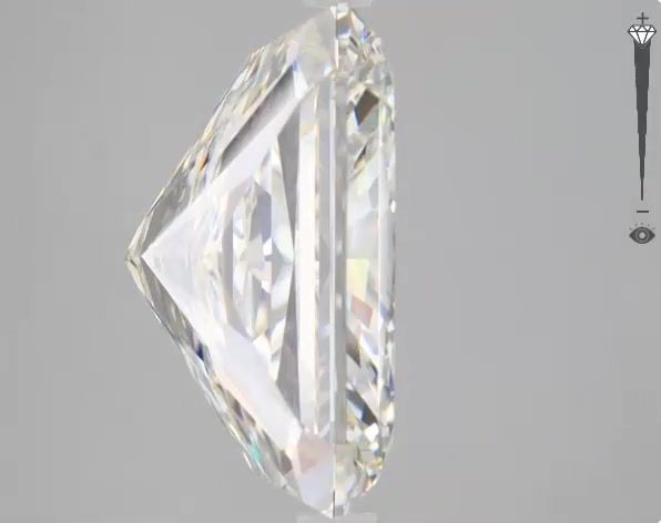 10.56 Carat RADIANT Shape H Colour VS1 Clarity  Cut - White Lab Diamond - 49685