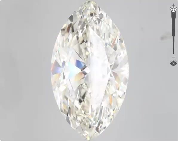 11.08 Carat MARQUISE Shape I Colour VS2 Clarity  Cut - White Lab Diamond - 49618