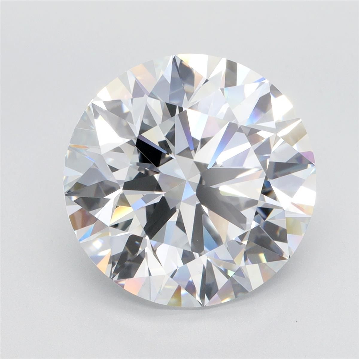 9.1ct Round F VS1 Lab-Grown Diamond