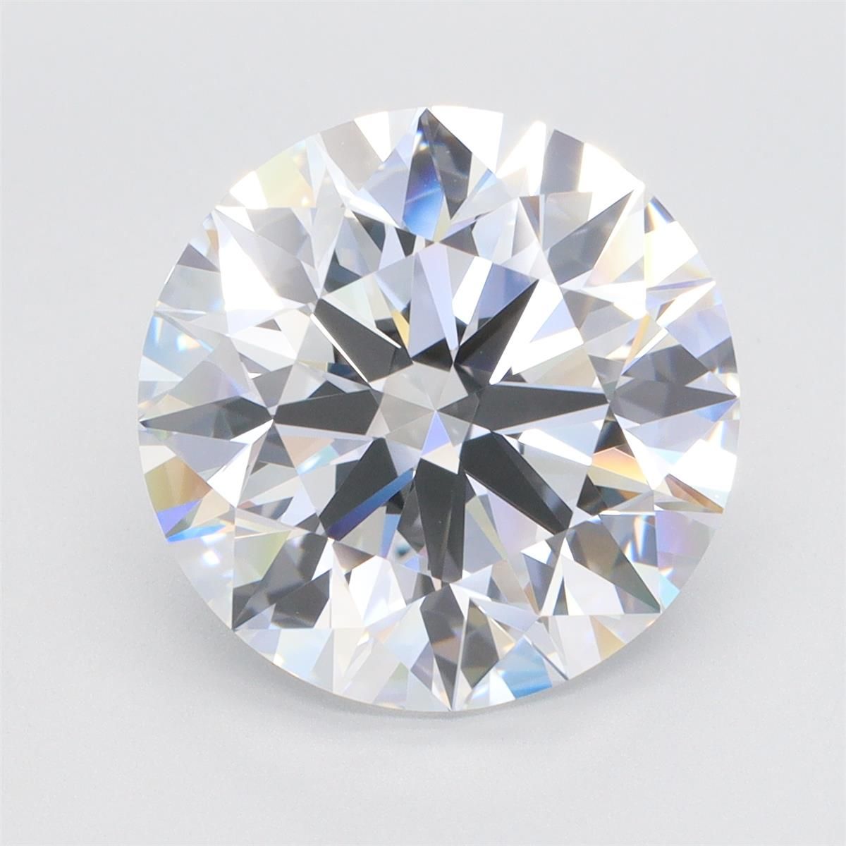 7.41ct Round F VVS1 Lab-Grown Diamond
