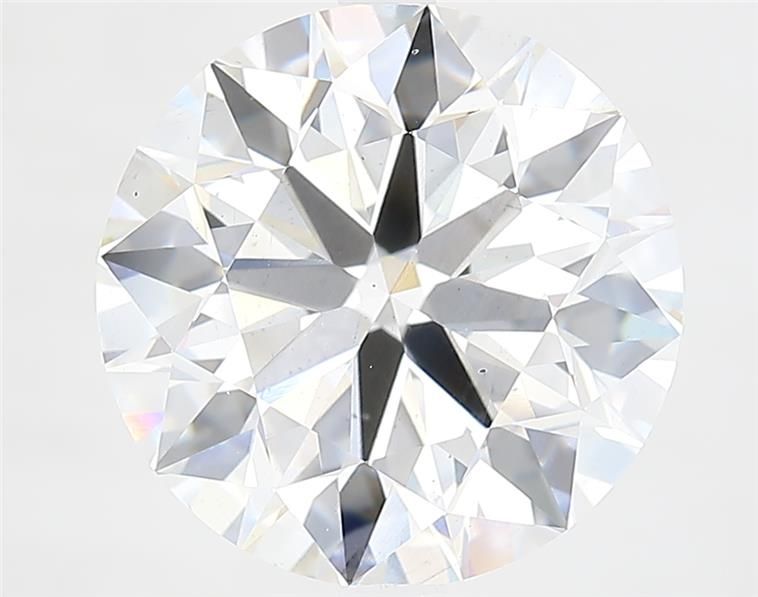 5.86ct Round F VS2 Lab-Grown Diamond
