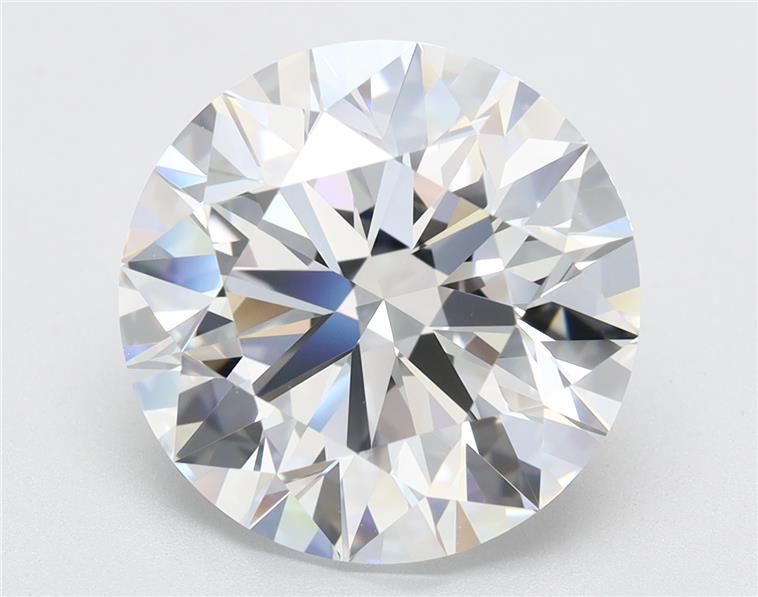 5.22ct Round F IF Lab-Grown Diamond