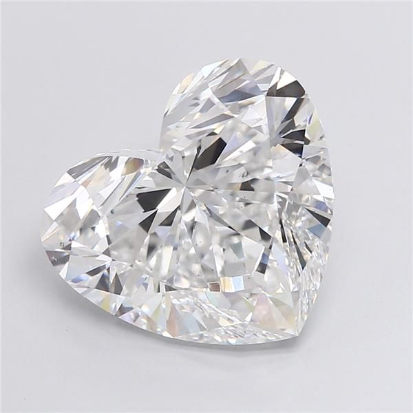 12.09 Carat HEART Shape F Colour VS1 Clarity  Cut - White Lab Diamond - 74179