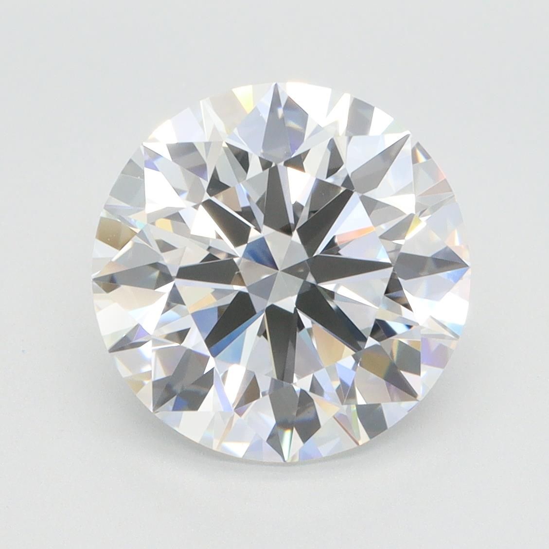 4.37ct Round F VVS1 Lab-Grown Diamond