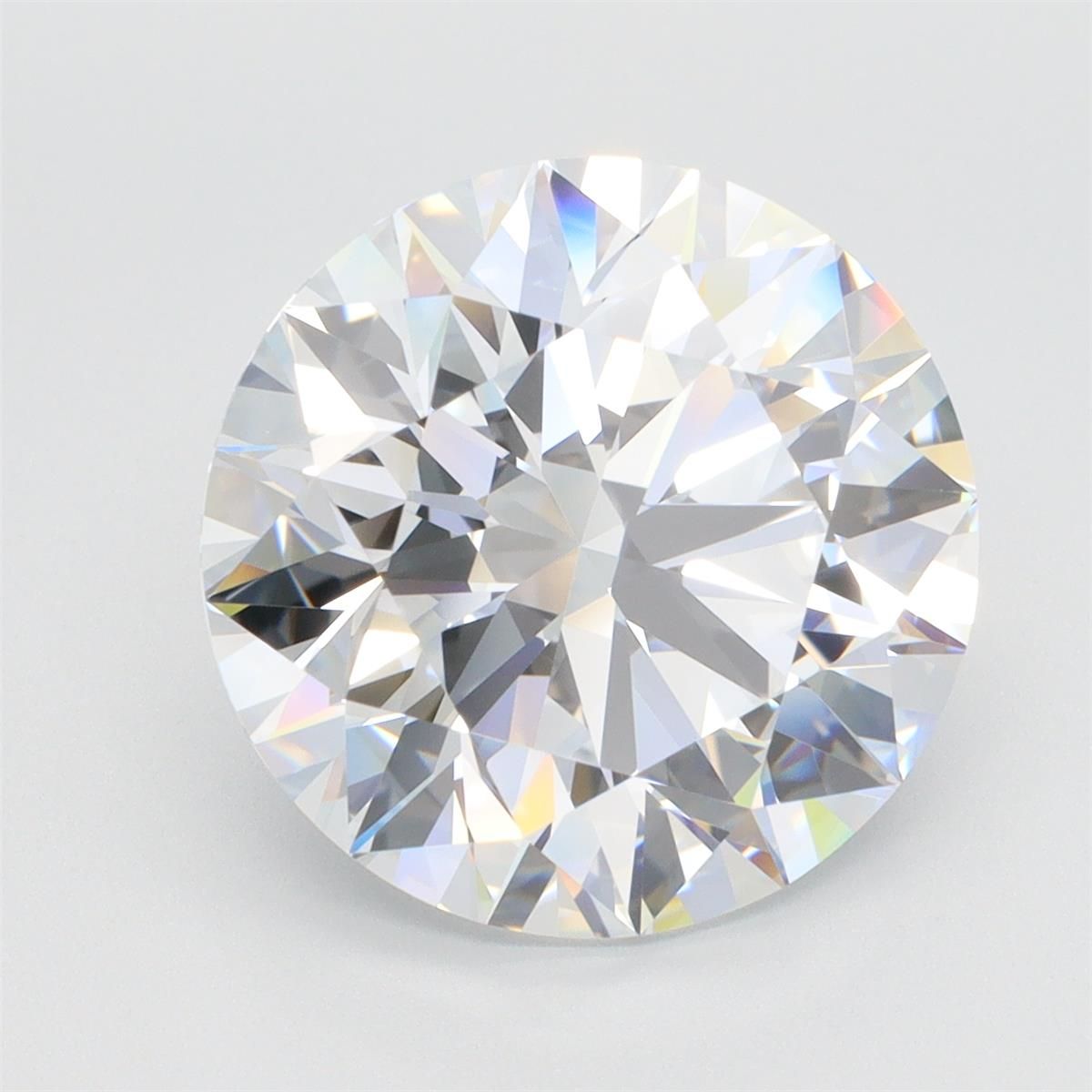 7.09ct Round F VVS1 Lab-Grown Diamond