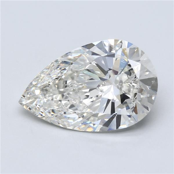 10.03 Carat PEAR Shape G Colour VS1 Clarity  Cut - White Lab Diamond - 61717