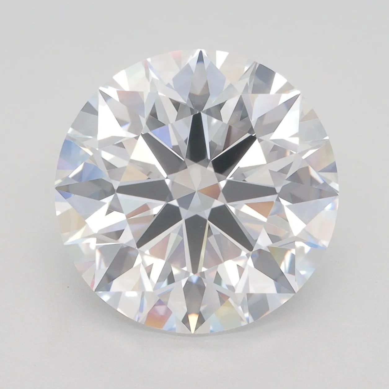 6.13ct Round E VVS2 Lab-Grown Diamond