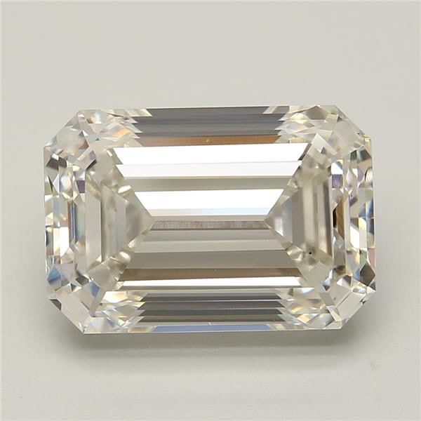 10.50 Carat EMERALD Shape H Colour VS1 Clarity  Cut - White Lab Diamond - 207738